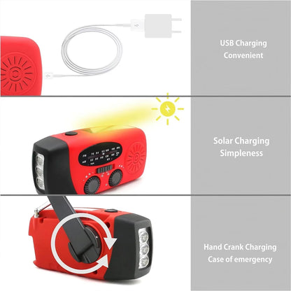 Portable Emergency Radio for Disaster Preparedness