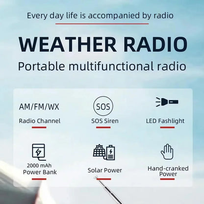 Portable Emergency Radio for Disaster Preparedness