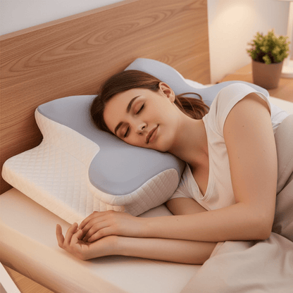 Ergonomic Neck Pillow for Contouring – Cervical Support Sleep Cushion