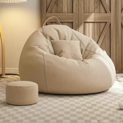 Cozy Floor Seating Bean Bag Chair for Living Room Lounge