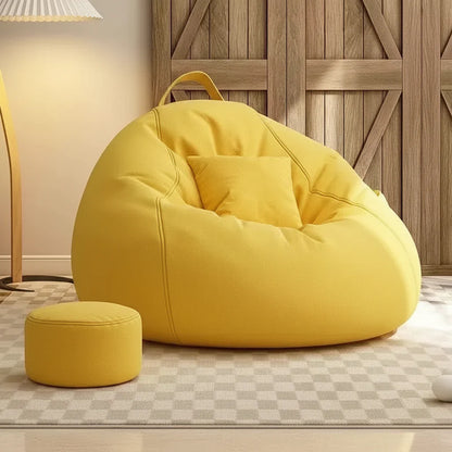 Cozy Floor Seating Bean Bag Chair for Living Room Lounge