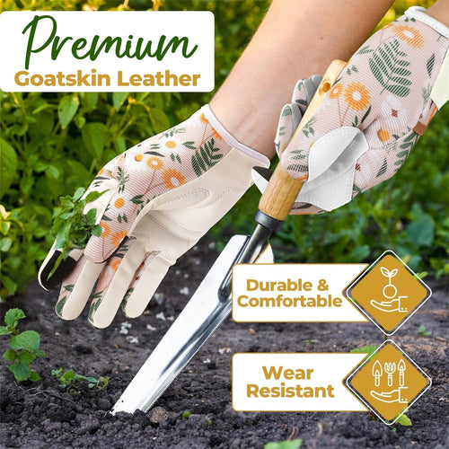 Long Garden Gloves | Breathable | Thorn-Proof | Elbow-Length | Perfect for Weeding, Planting & Pruning