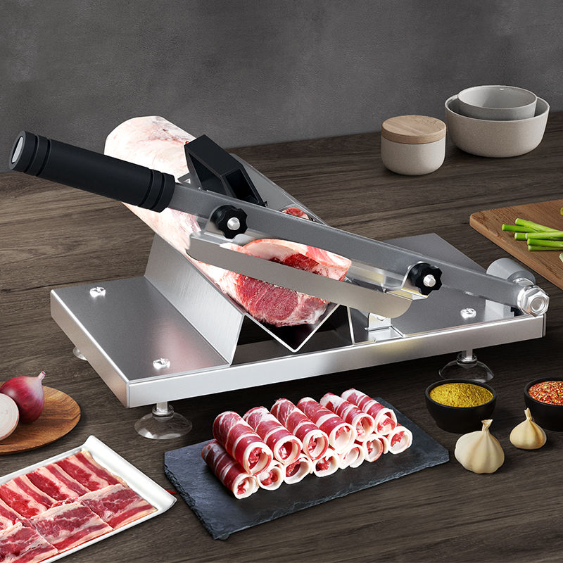 Meat Slicing Machine for Frozen Beef and Mutton Rolls