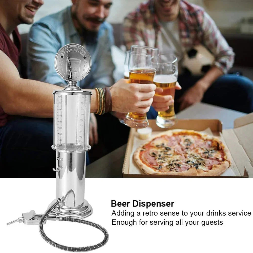 Liquor Dispenser Beverage Tower – 1/2-Shot Beer Drink Server