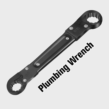 Precision Pipe Wrench Set | Adjustable Wrench & Angle Valve Tool