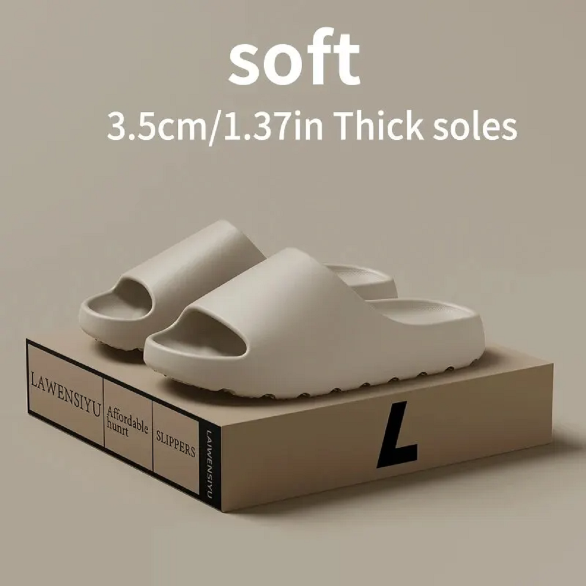 Lightweight Non-Slip Shower Slides – Soft Comfortable Slippers