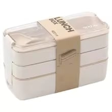 Triple-Layered Lunch Organizer with Secure Compartmentalization