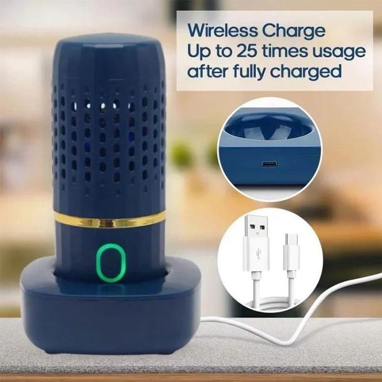 Instantly Eliminates 99% of Bacteria and Pesticides from Food