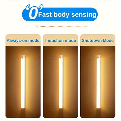 Indoor Cabinet and Wardrobe Light Strip with Rechargeable Motion Sensor