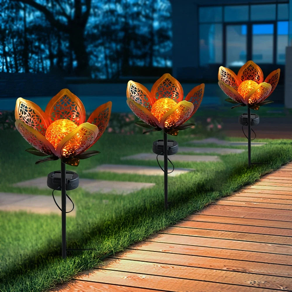 Effortless Solar Lights for Stunning Gardens All Night Long