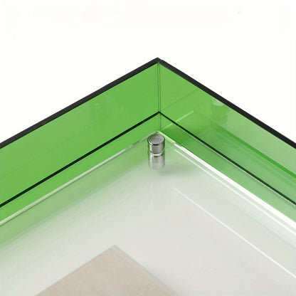 Crystal Clear Art Display Frame – Ideal for Any Space