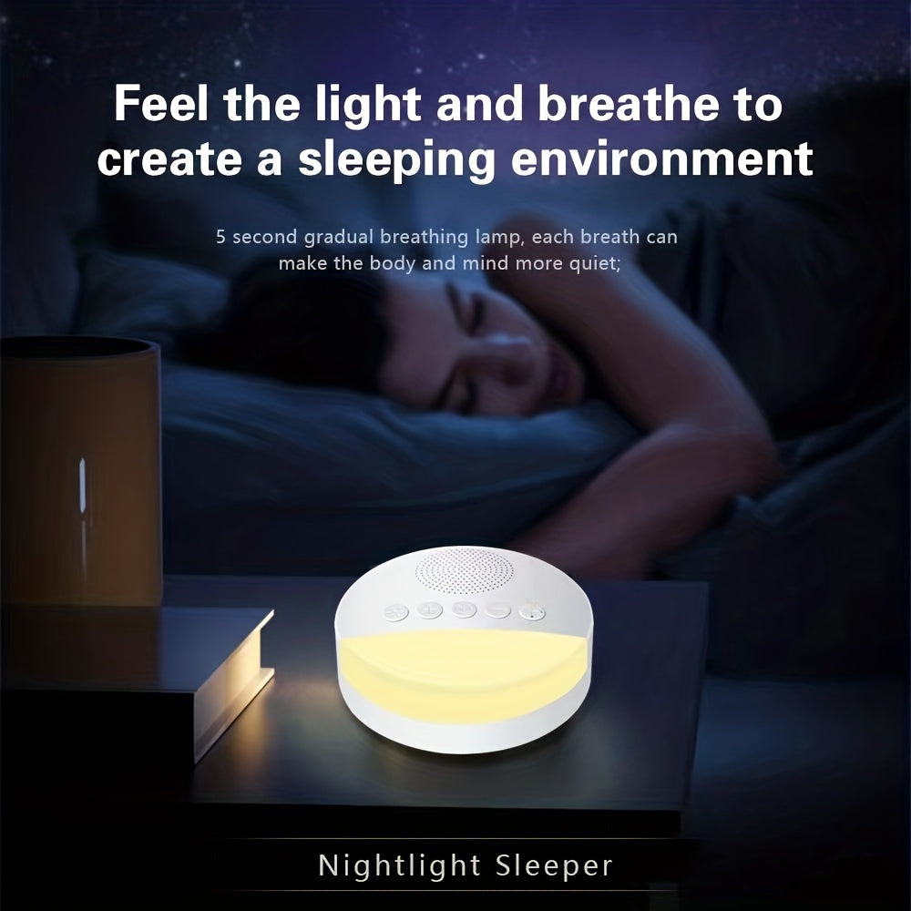 White Noise Therapy Machine – DreamWave Sound Relaxation with Timer