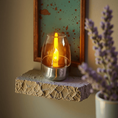 Rechargeable Flickering Lantern for Outdoor and Restaurant Lighting