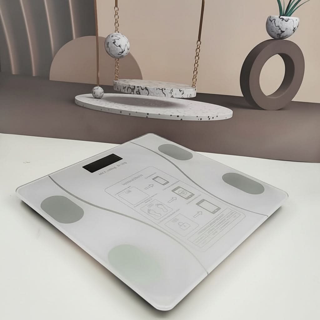 Smart Body Weight Scale with LCD Display for Daily Health Tracking