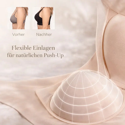 Seamless Push-Up Bra without Underwire | Comfortable Fit