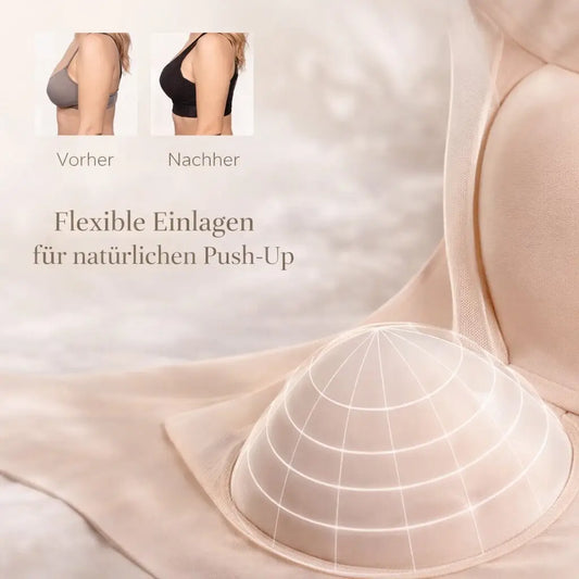 Seamless Push-Up Bra without Underwire | Comfortable Fit
