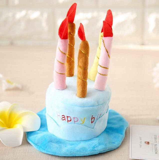 Party Hat for Cats and Dogs - Birthday Celebration Accessory