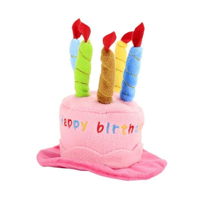 Party Hat for Cats and Dogs - Birthday Celebration Accessory