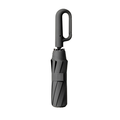 Automatic Folding Umbrella with Large Buckle Handle – Wind-Resistant & Compact