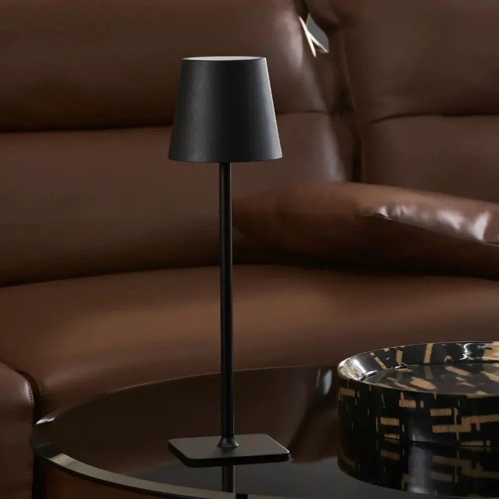 Touch-Controlled Tall LED Table Lamp with Dimmable Feature – Modern Design