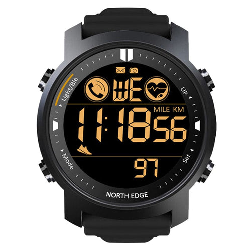Tactical Smart Digital Timepiece for Android & iOS