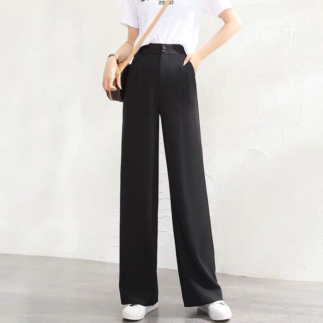 Effortlessly Chic Wide-Leg Trousers for Women