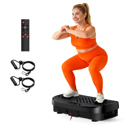 Whole Body Shaker Exercise Machine with 120 Speeds, 330 lb Limit & Non-Slip Surface