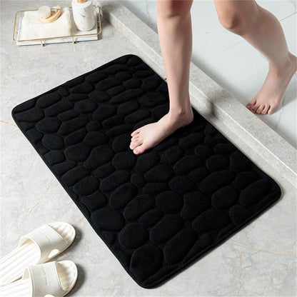 LuxiMat™ - Stylish Cobblestone Soft Comfort Mat