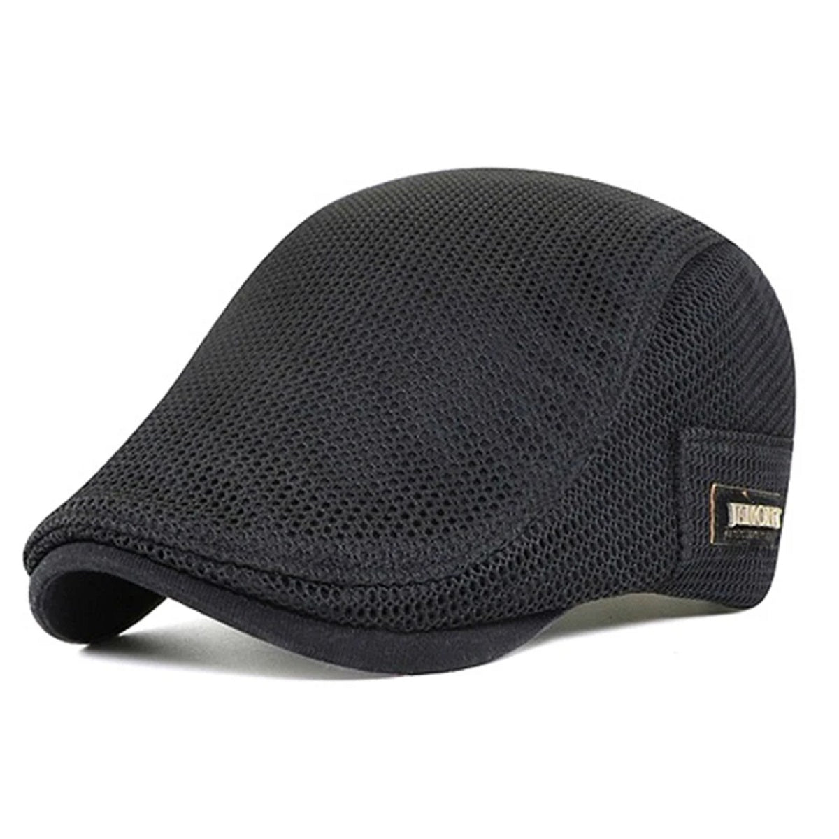 Summer Flat Cap - Breathable Mesh Beret Hat for UV Shielding