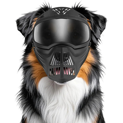 Tactical Sunglasses for Large Dogs - Full-Face Goggles, Windproof & UV Protection