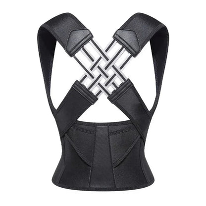 Adjustable Back Support Brace for Kids, Students, and Adults - Posture Alignment Aid