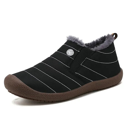 Soft and Warm Non-Slip Polar Fleece Slippers for Men – Winter Comfort