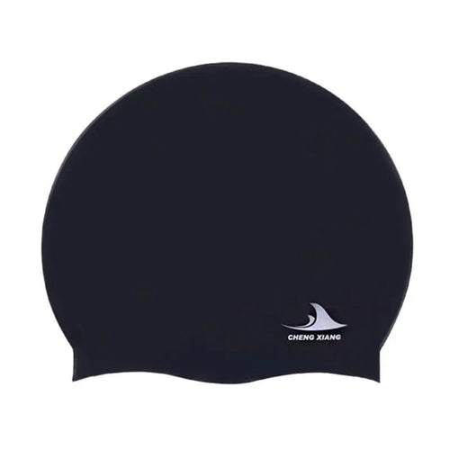 Waterproof Silicone Swim Cap for Long Hair - Unisex Adult Size Large
