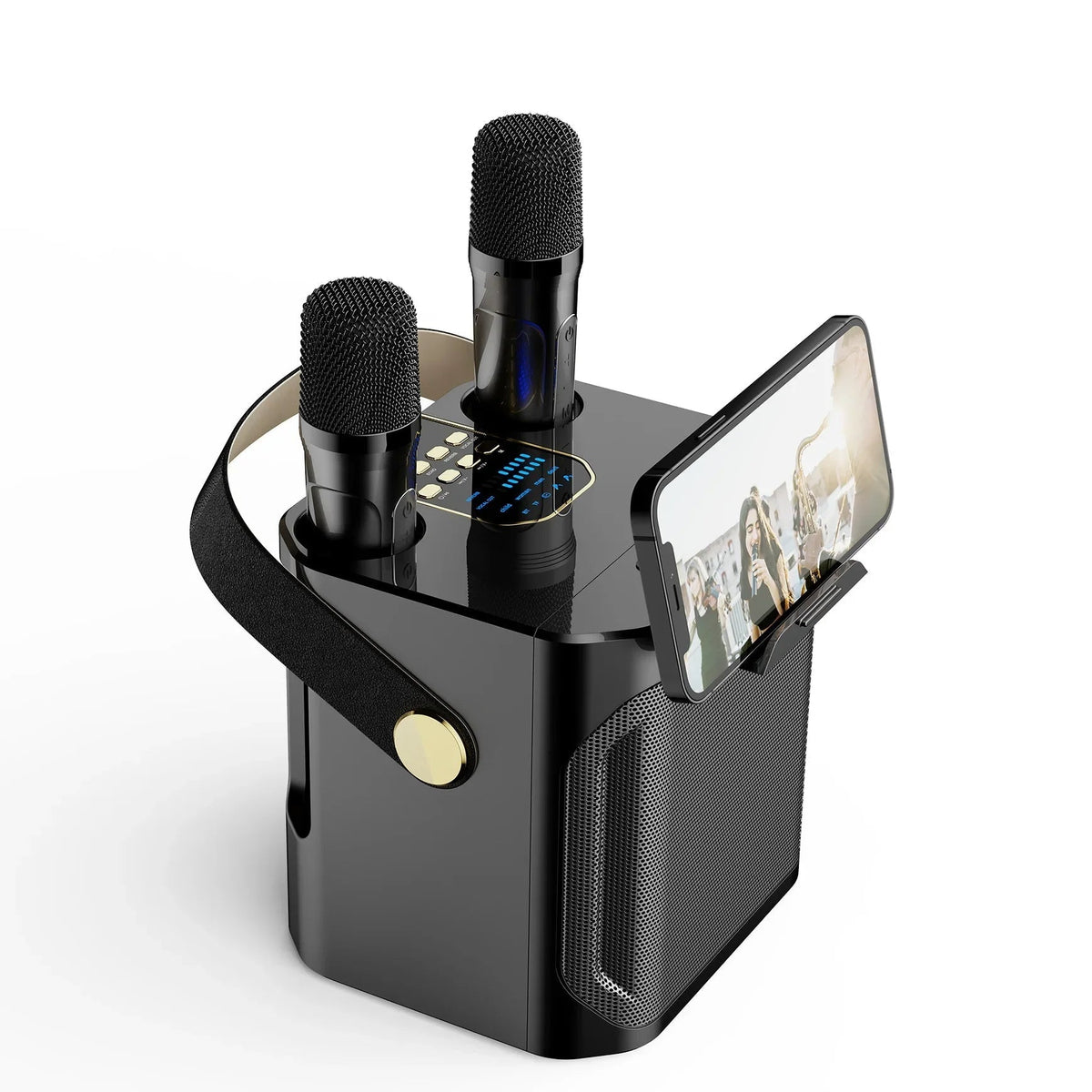 Bluetooth Karaoke Speaker with High Power and Portability