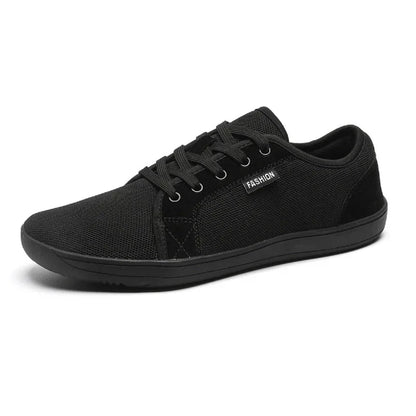 Breathable Minimalist Sneakers with Zero Drop Sole - Wide Fit Barefoot Shoes