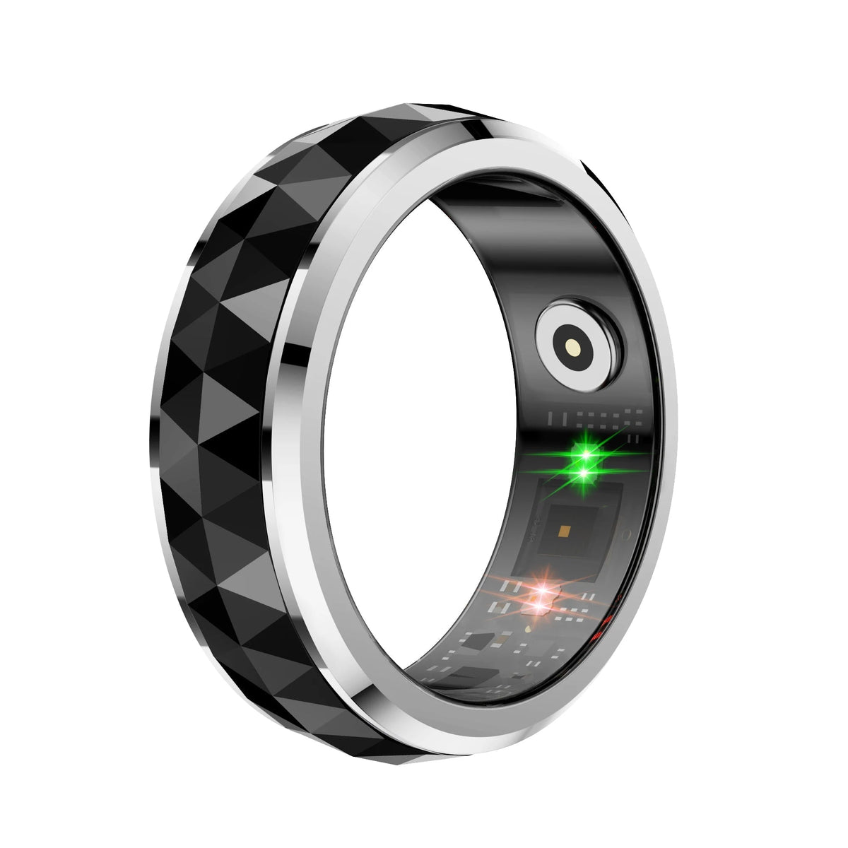 Smart Health and Sleep Tracker Ring with Fidget Spinner Feature