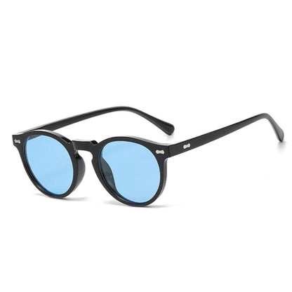 Round Sunglasses with Polarized Lenses for Men and Women - Vintage Style
