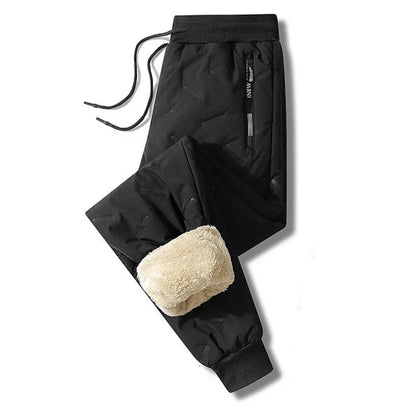 Thick Fleece Cotton Pants for Men and Women – Warm Winter Sweatpants