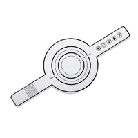 1Pc Black Round
