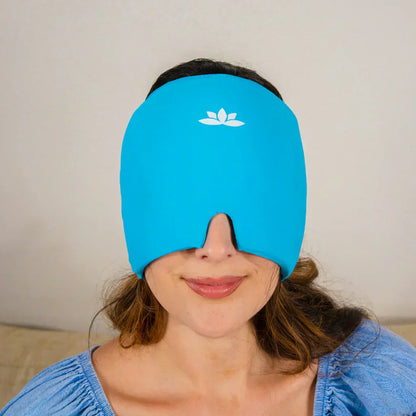 Warm and Cold Therapy Mask for Instant Migraine and Headache Relief