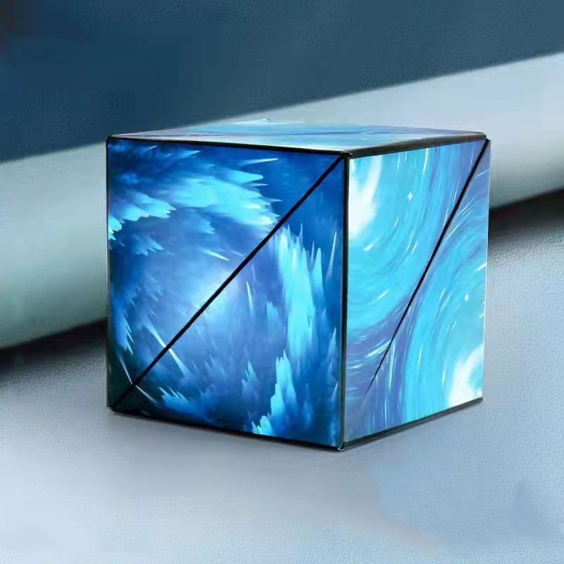 Creative 3D Shape Cube Puzzle – Fun Folding Game for Kids and Adults