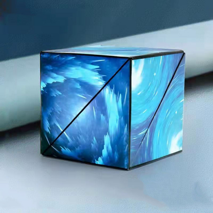 Creative 3D Shape Cube Puzzle – Fun Folding Game for Kids and Adults