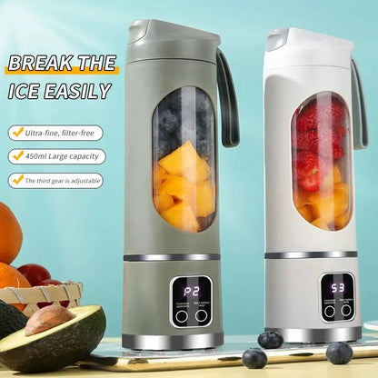 Portable Blender for Smoothies - 450ML Capacity