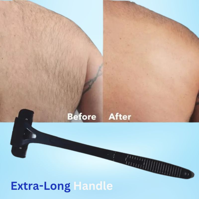 Men's Back Shaver with Extended Handle
