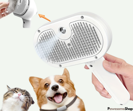 Revolutionary Pet Grooming Steam Brush for Effortless Care