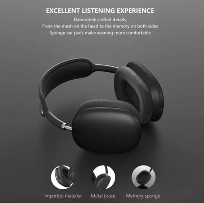 Bluetooth Headphones - Lightweight Design with Deep Bass and Clear Treble