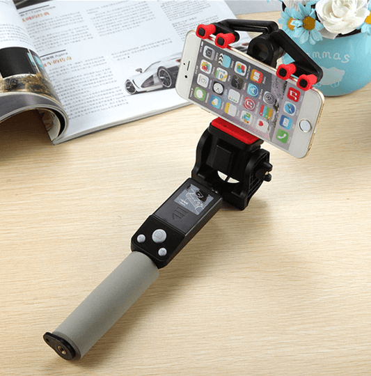 360° Rotating Selfie Stick with Bluetooth Remote Control