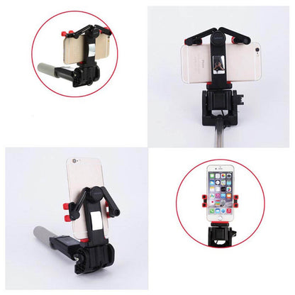 360° Rotating Selfie Stick with Bluetooth Remote Control