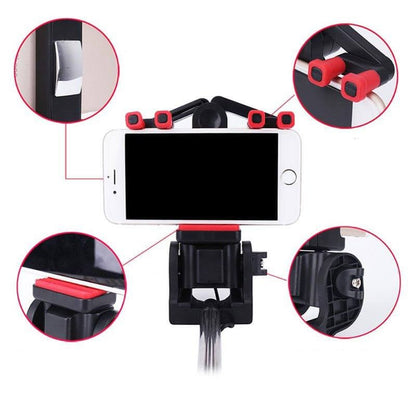 360° Rotating Selfie Stick with Bluetooth Remote Control