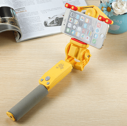 360° Rotating Selfie Stick with Bluetooth Remote Control